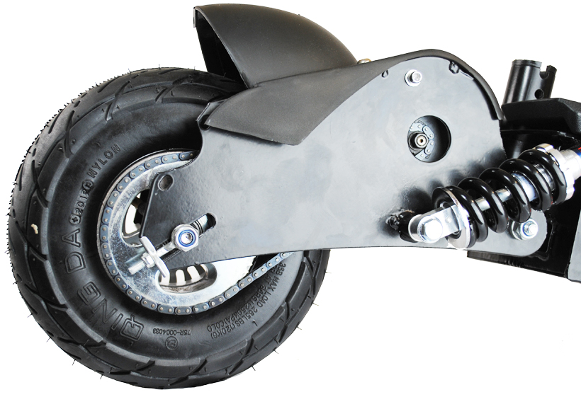 800W Electric Scooter With Suspension And Seat Rental